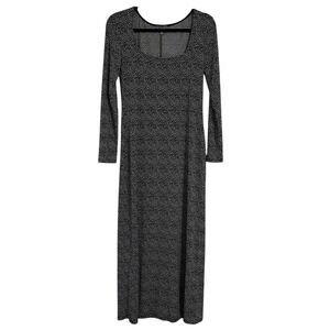ModCloth Retro Polka Dot BodyCon Maxi Dress Casual Work‎ Party Women's Med